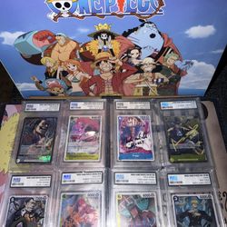 SIGNED One Piece TCG Slabs 