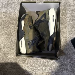 Jordan 4 Craft Olive 4y 