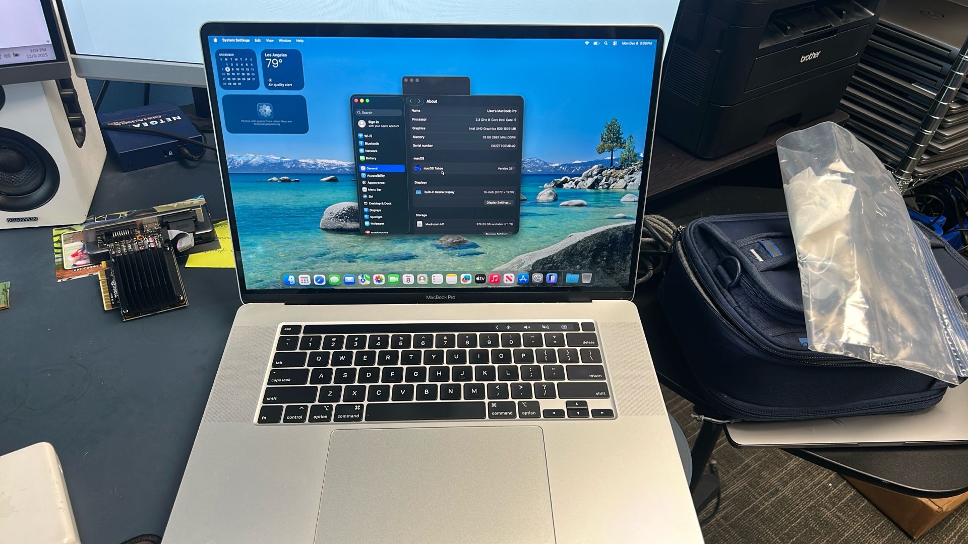 Intel i9 16” MacBook Pro 2020 