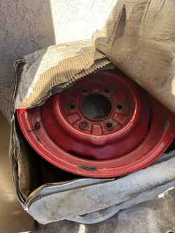 Set Of Four 6 Lug Chevy Rims