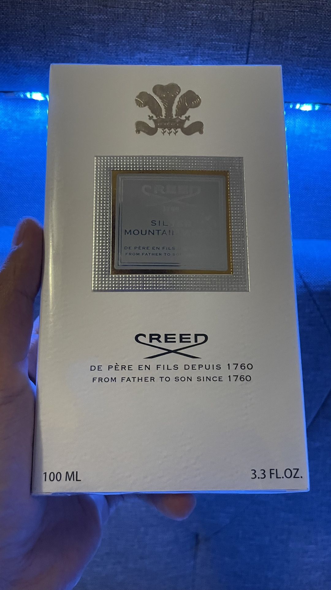 creed silver mountain water, 120 or best offer