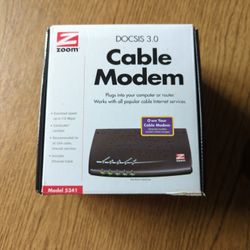 Zoom Cable Modem #5341