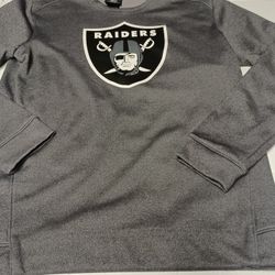 Las Vegas Raiders Sweatshirt Youth Size Extra Large Excellent Condition