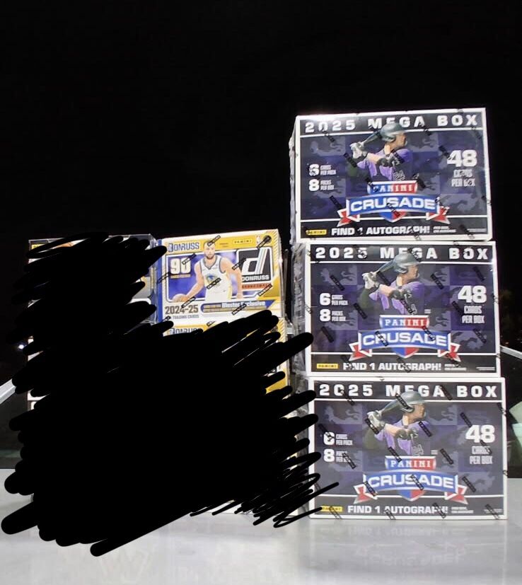 BASEBALL 2025 PANINI CRUSADE MEGA BOX