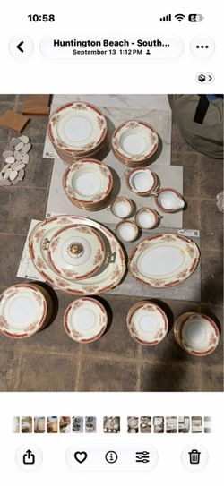 Vintage Fine China Dinnerware Set