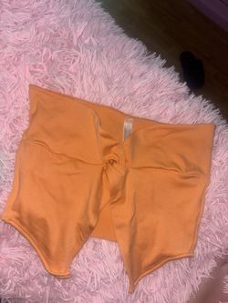 orange tube top 