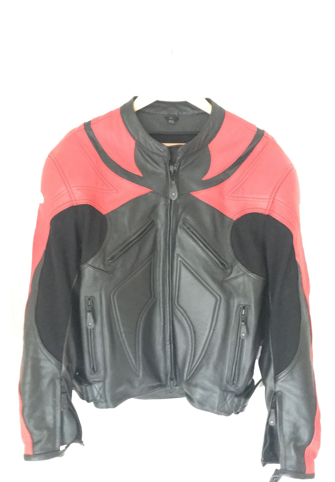 LEATHER MOTORCYCLE JACKET