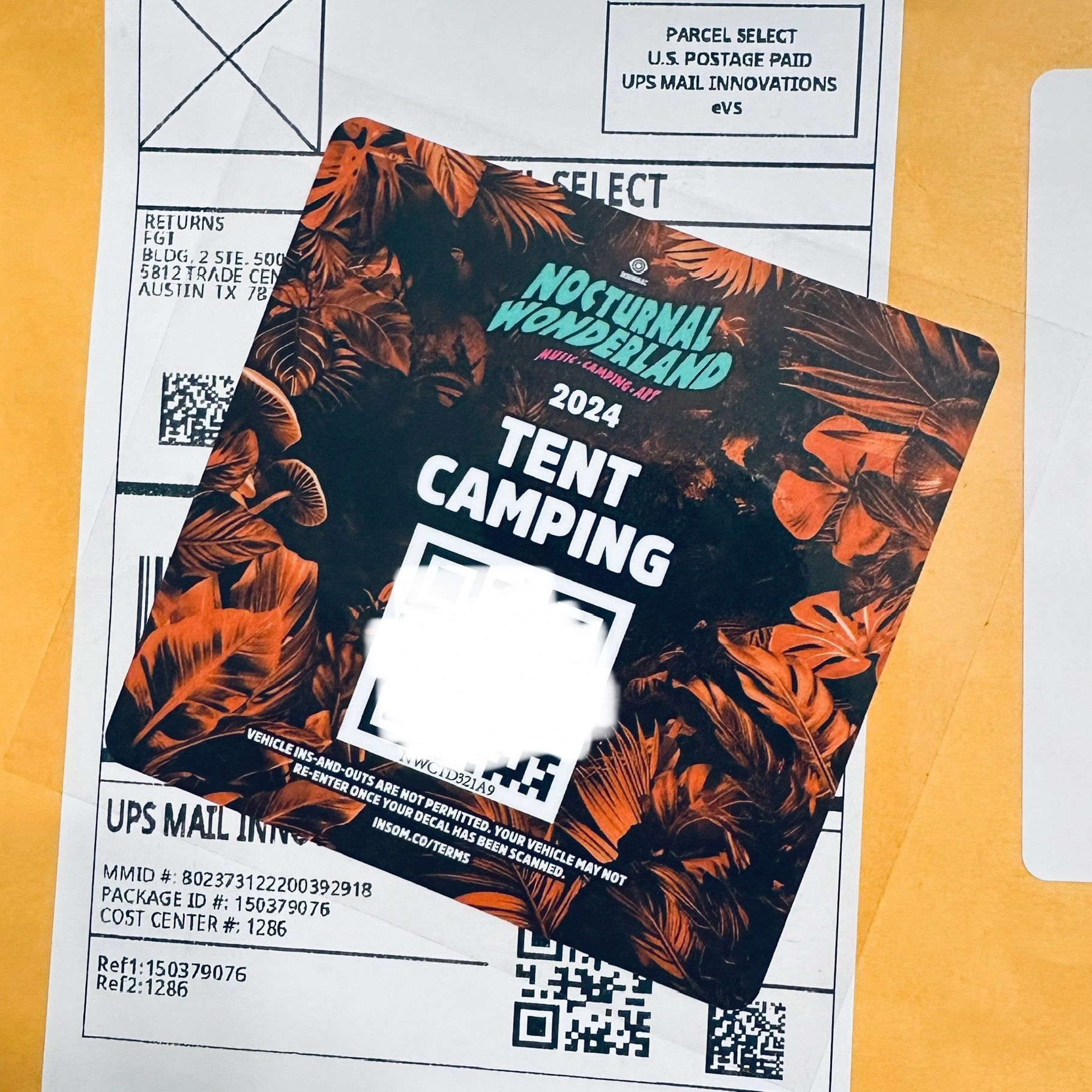 Nocturnal Wonderland Camp Tent