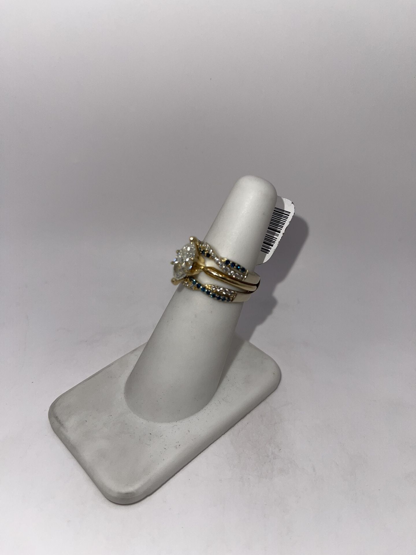 Gold Diamond Engagement Ring