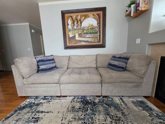 Couch or 2 love seats, modular sectional 4pieces
