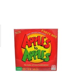 Apples To Apples Card Game