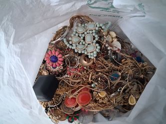 Big bag of jewelry