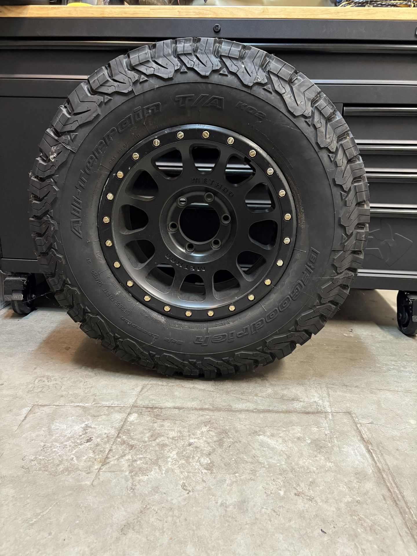 Method Wheel With BF Goodrich Tire