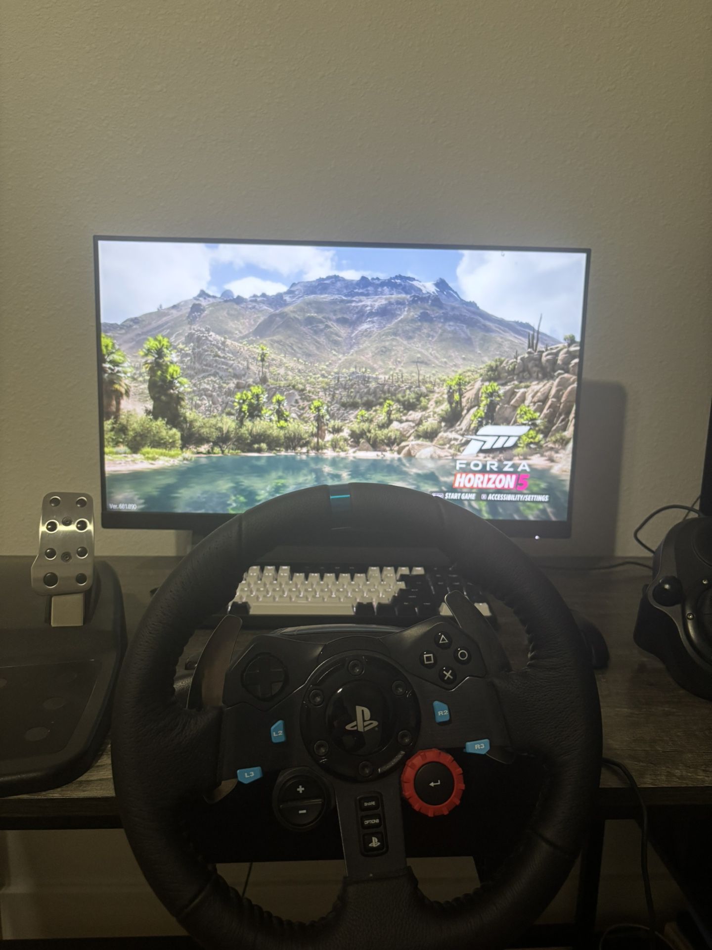 Logitech G29 Steering Wheel And Shifter