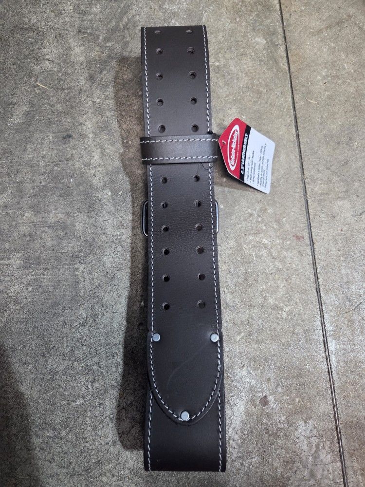McGuire-Nicholas 2.5" Leather Belt