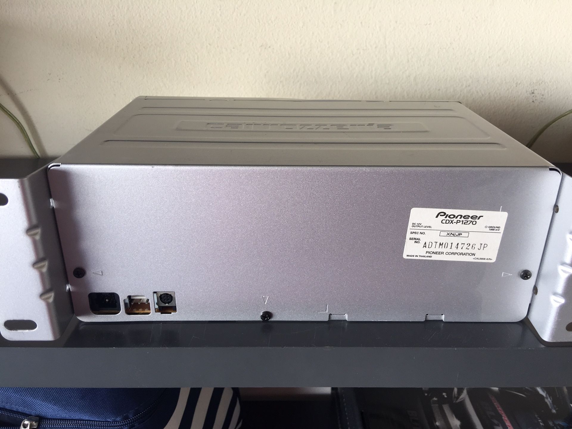 Carrozzeria 12 Disc CD Changer by Pioneer CDX-P1270 JDM for Sale