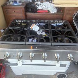 Stovetop Appliance Gas Range New 