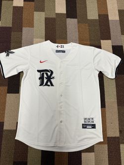 Cream Texas Ranger City Connect Baseball Jersey