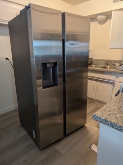 Samsung Stainless Steel Side-by-Side Refrigerator