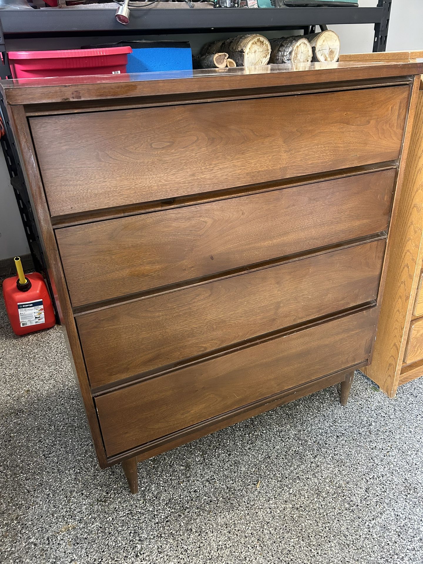 MCM High Boy Dresser
