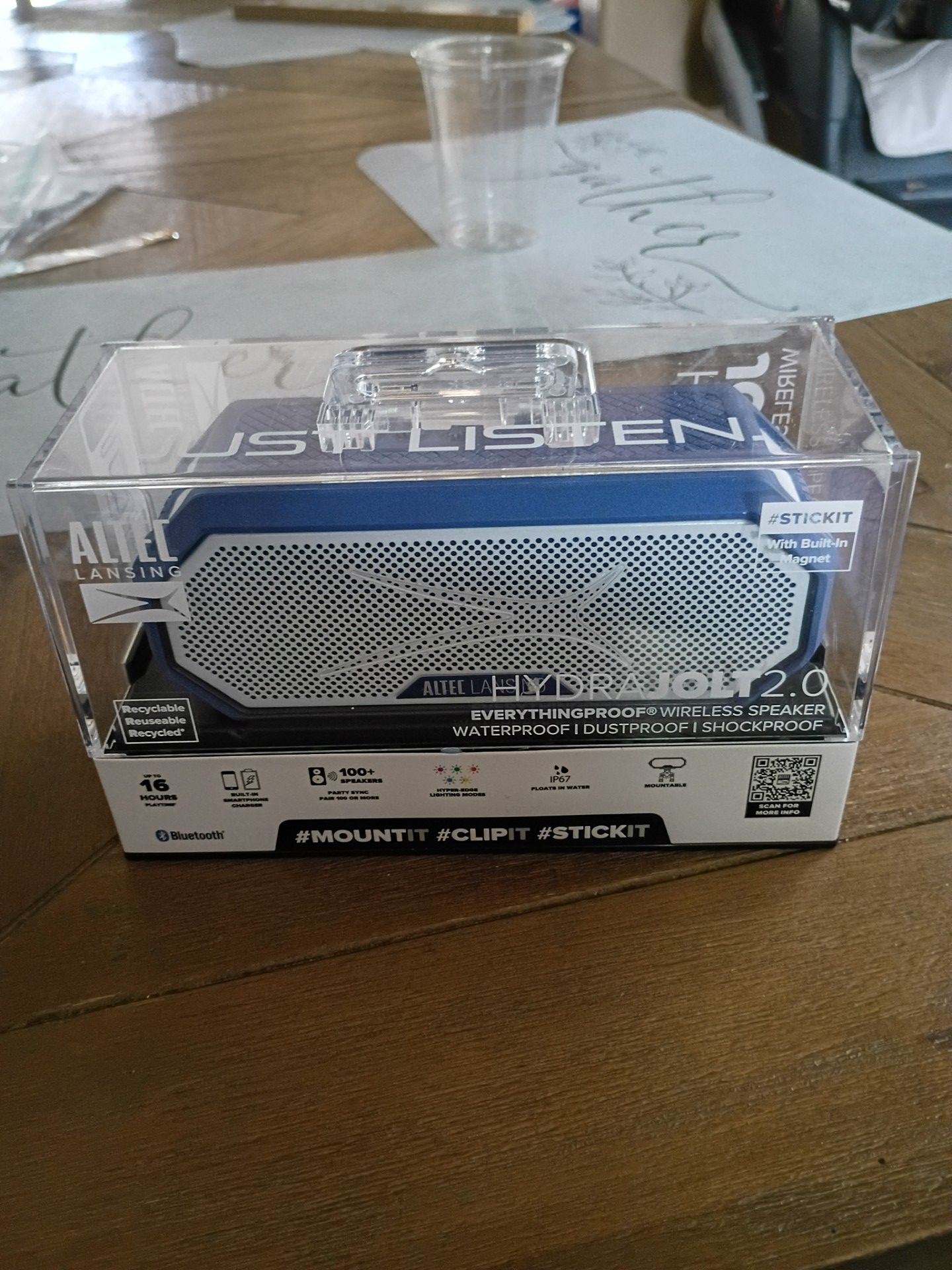 Altec Lansing HydraJolt 2.0 water proof Bluetooth