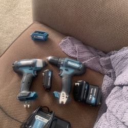 Makita 12 Volt Impact and Drill Driver