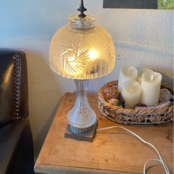 Antique Glass Lamp