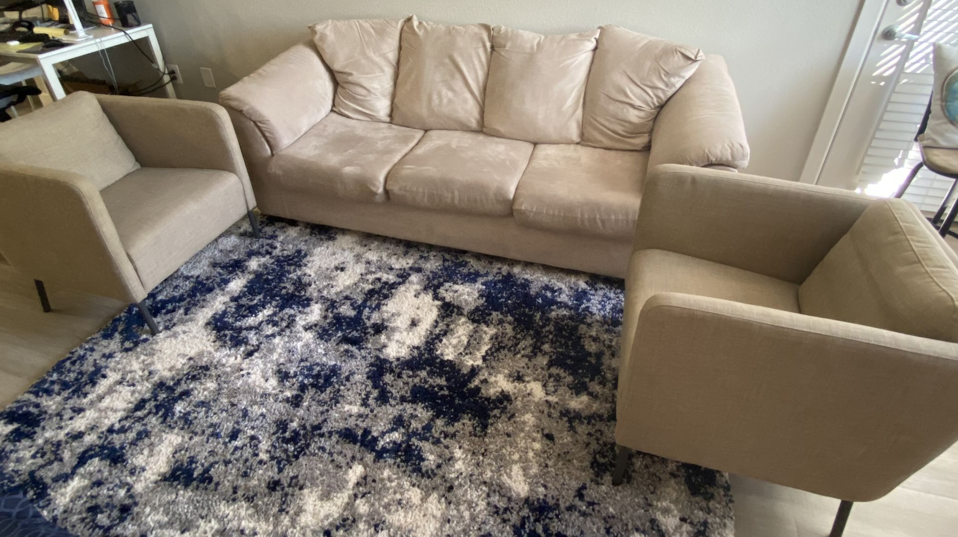 Sofa (Ashely Furniture ) & Recliner