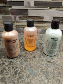 Philosophy shower gels
