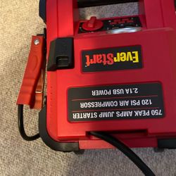 everstart jump starter 750 amps 