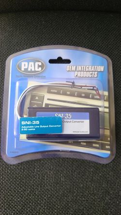 Adjustable Line Out converter for OEM