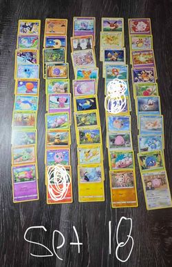 Pokémon cards Cuties set 18
