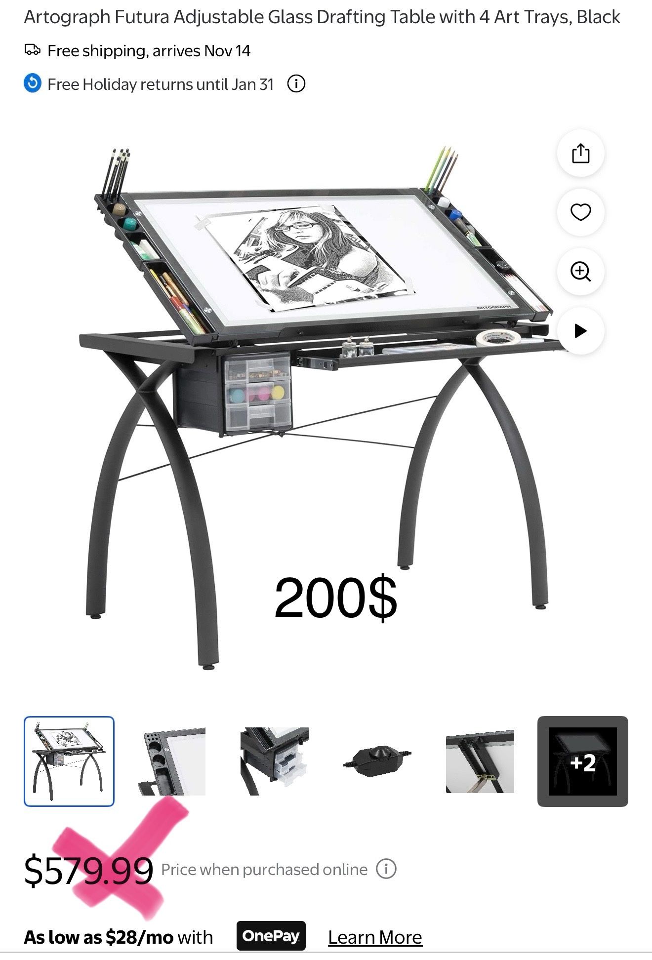 Art/Drafting Table 