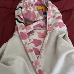 Pink Bape Hoodie