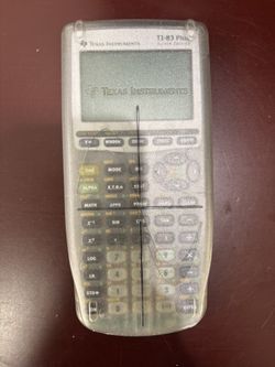 TI-83 Plus Calculator Clear