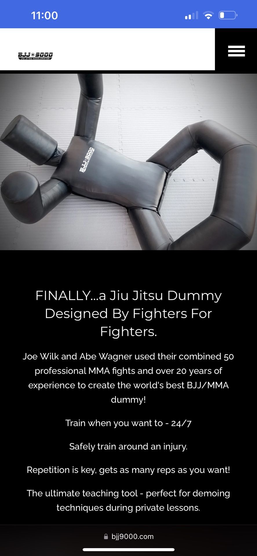 Jiu Jitsu Dummy