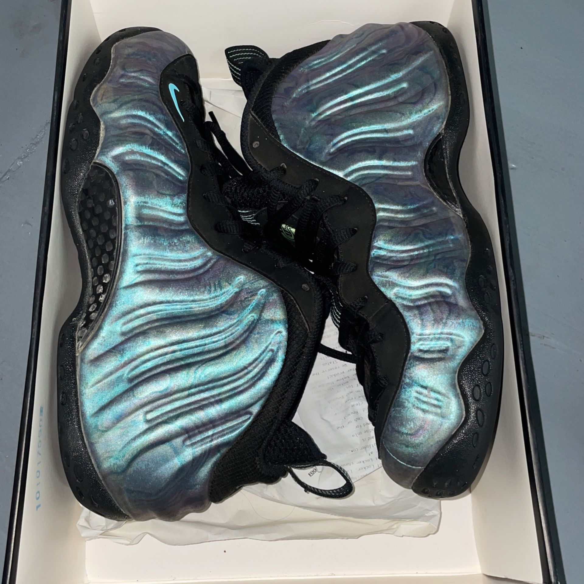 Abalone Foams Sz 9 OG Everything