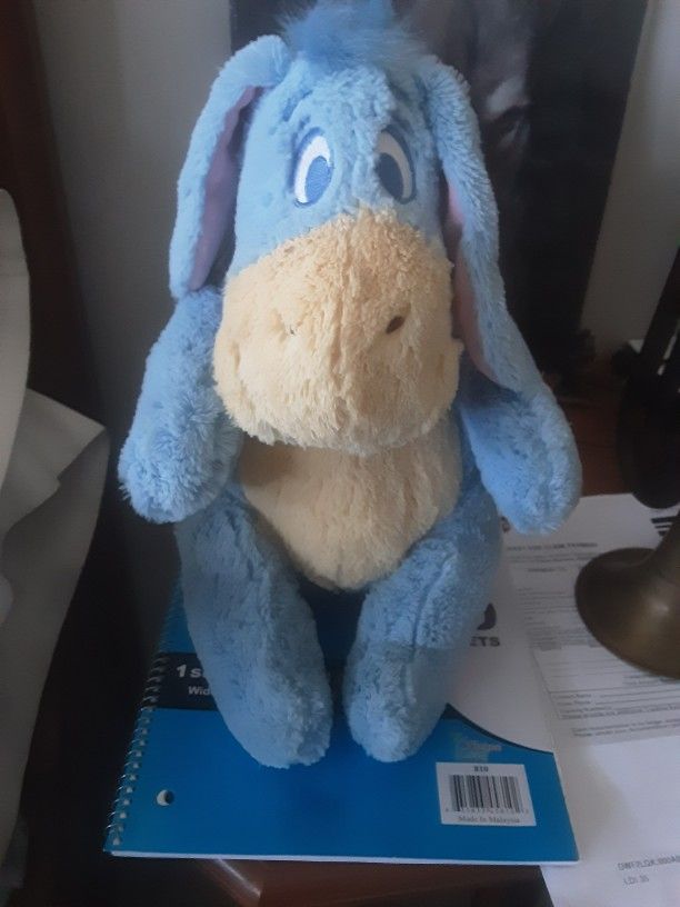 Disney Baby Eeyore Stuffed Animal 12" Tall