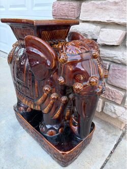 Vintage. Elephant stand
