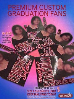 Graduation Fans