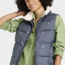 Woman’s 4x Plus Size Puffer vest New 