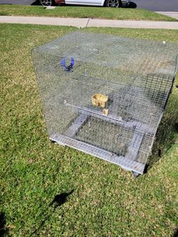2 tier feret cage