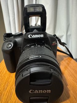 Canon EOS Rebel T100 DSLR Camera Starter Kit - LIKE NEW Condition (Under 50 Shots Taken!)