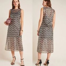 PENDING Corey Lynn Calter sequined swing maxi dress medium