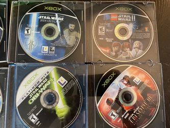Original Xbox Games Star Wars 4 Discs