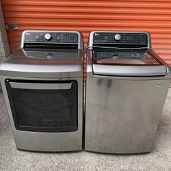 New LG Washer & dryer Set (scratch And Dent