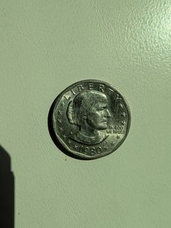 1980  s Susan B dollar coin