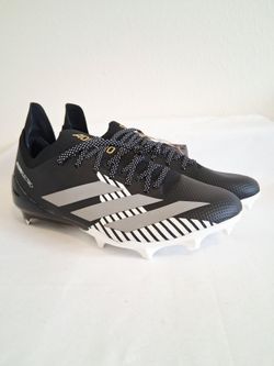 Adidas Adizero Electric + 2 Black Gold Football Cleats