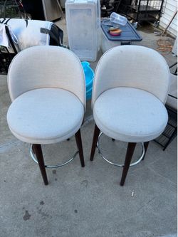 Set of 2 bar stools