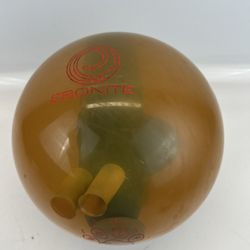 Ebonite Wolf Clear Bowling Ball Vintage 16 lb Made in USA Clouded Finish 74D1146